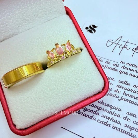 ANILLOS DE PROMESA Rapunzel®