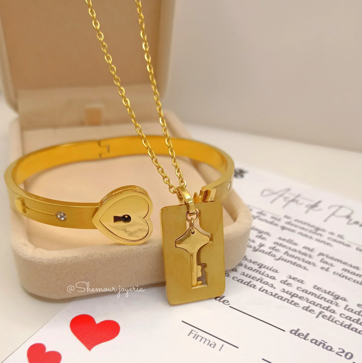PULSERA Y COLLAR HeartLock®