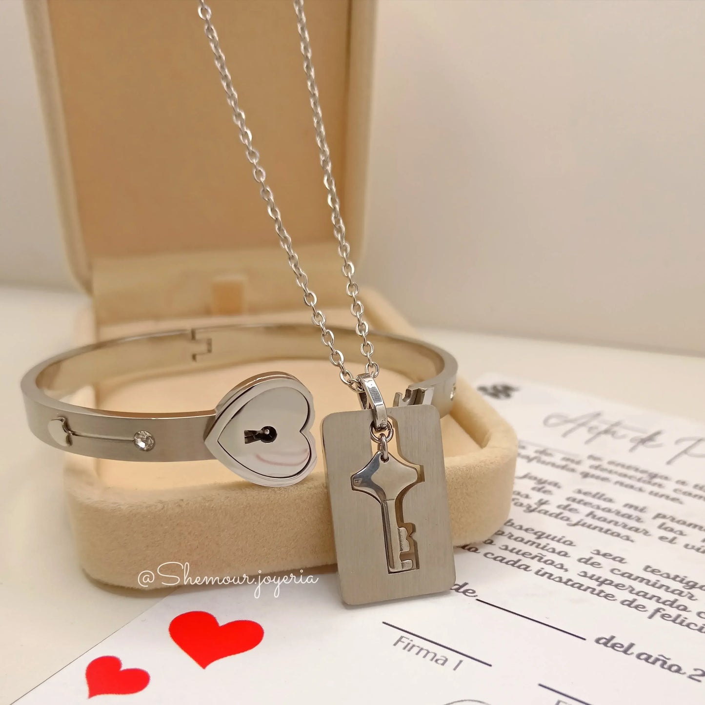 PULSERA Y COLLAR HeartLock®