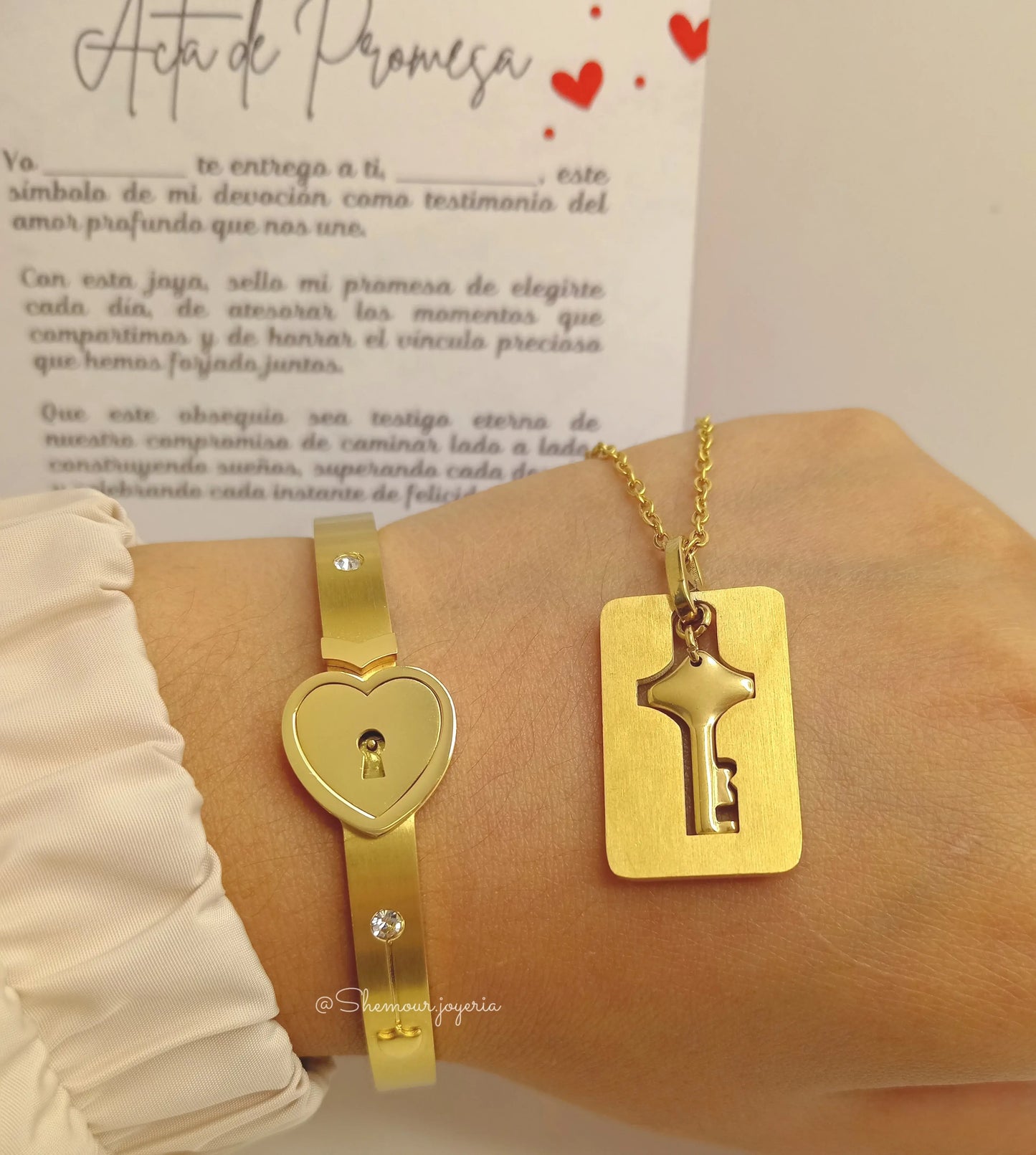 PULSERA Y COLLAR HeartLock®
