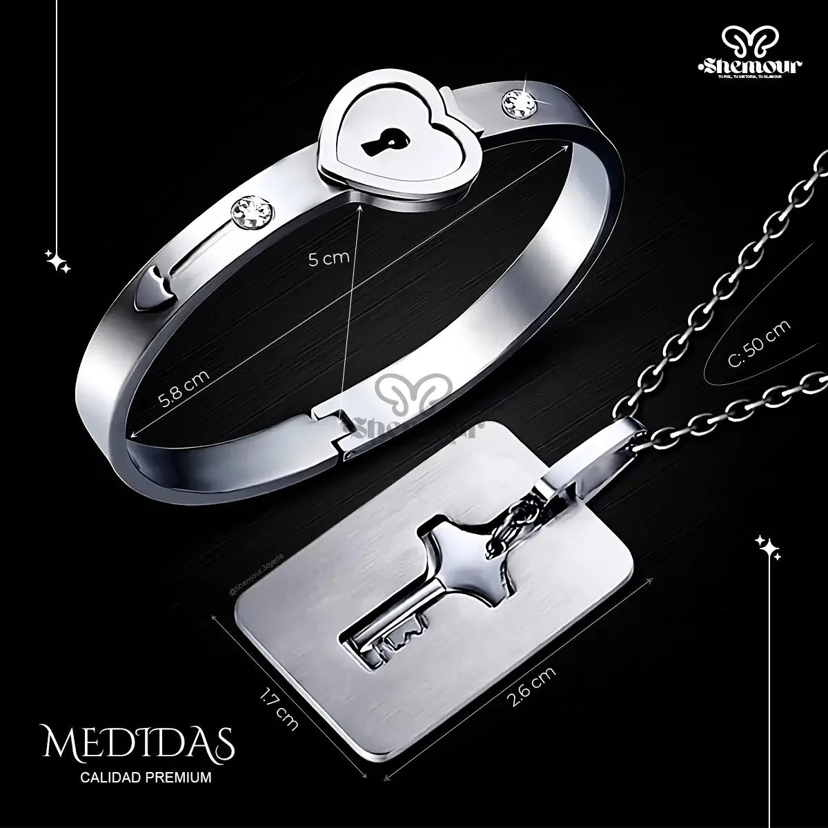 PULSERA Y COLLAR HeartLock®