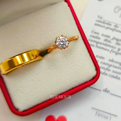 ANILLOS DE PROMESA InfinityLove®