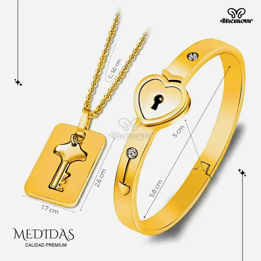 HeartLock™ | Pulsera y Collar