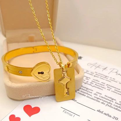 HeartLock™ | Pulsera y Collar