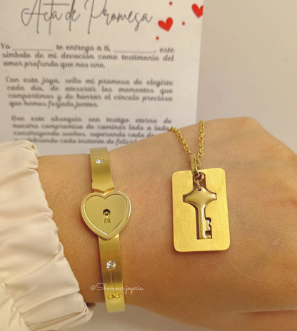 PULSERA Y COLLAR HeartLock®