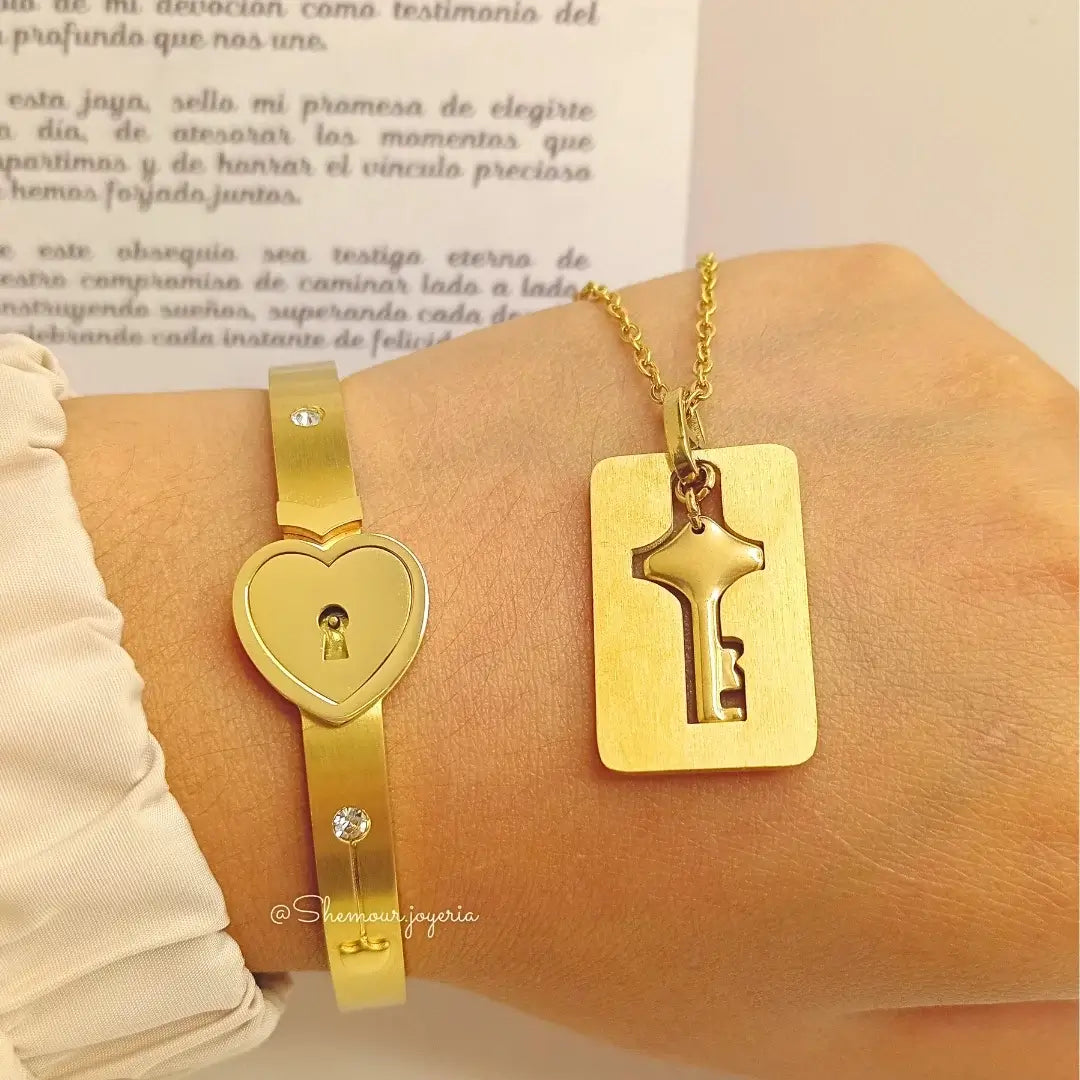 HeartLock™ | Pulsera y Collar